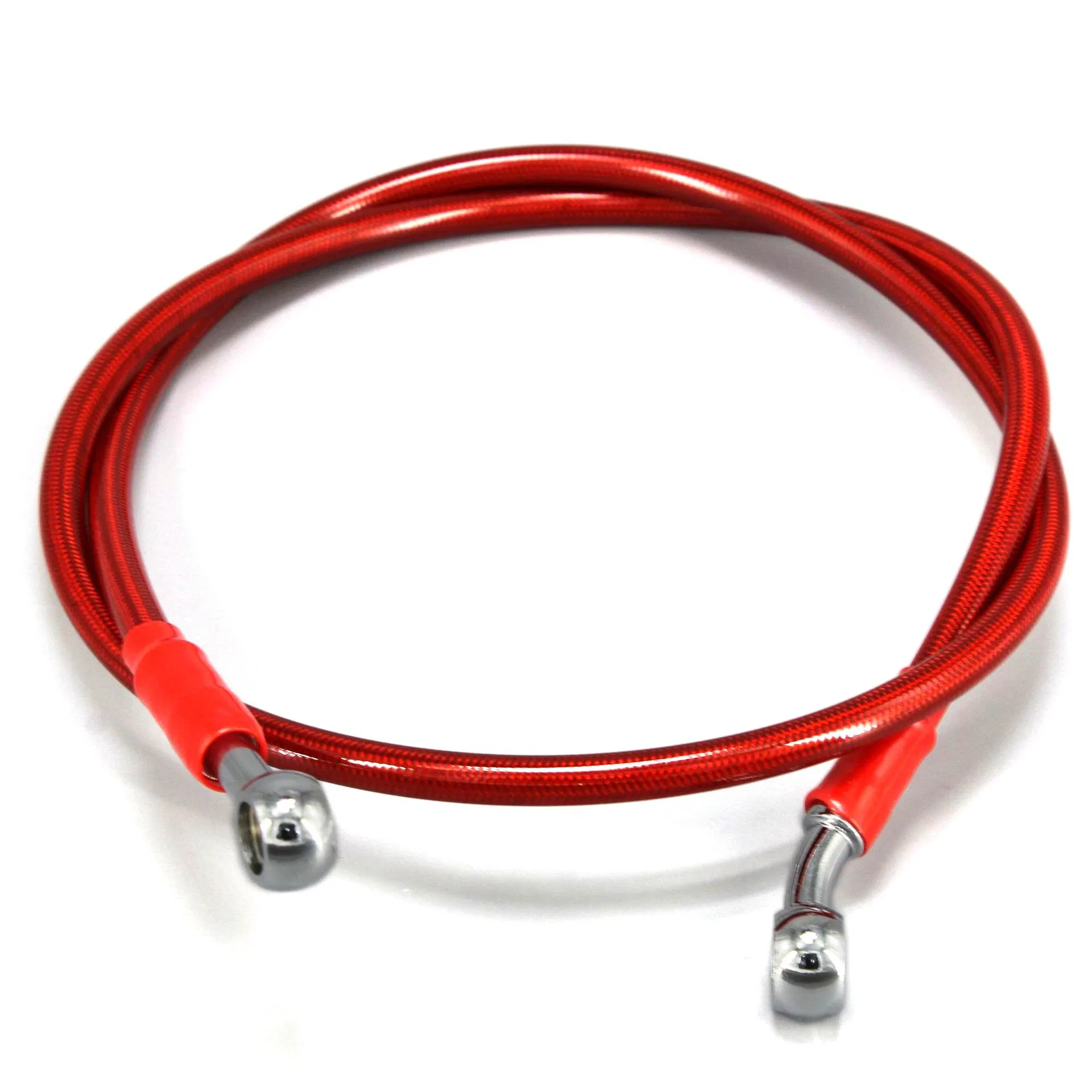 Automobile Motorcycle off-Road Vehicle DOT Approved Fmvss106 Saej1401 Standard 1/8 3.2X7.5mm Color Stainless Steel Braided PTFE Teflo Brake Hose Pipe Brake Line