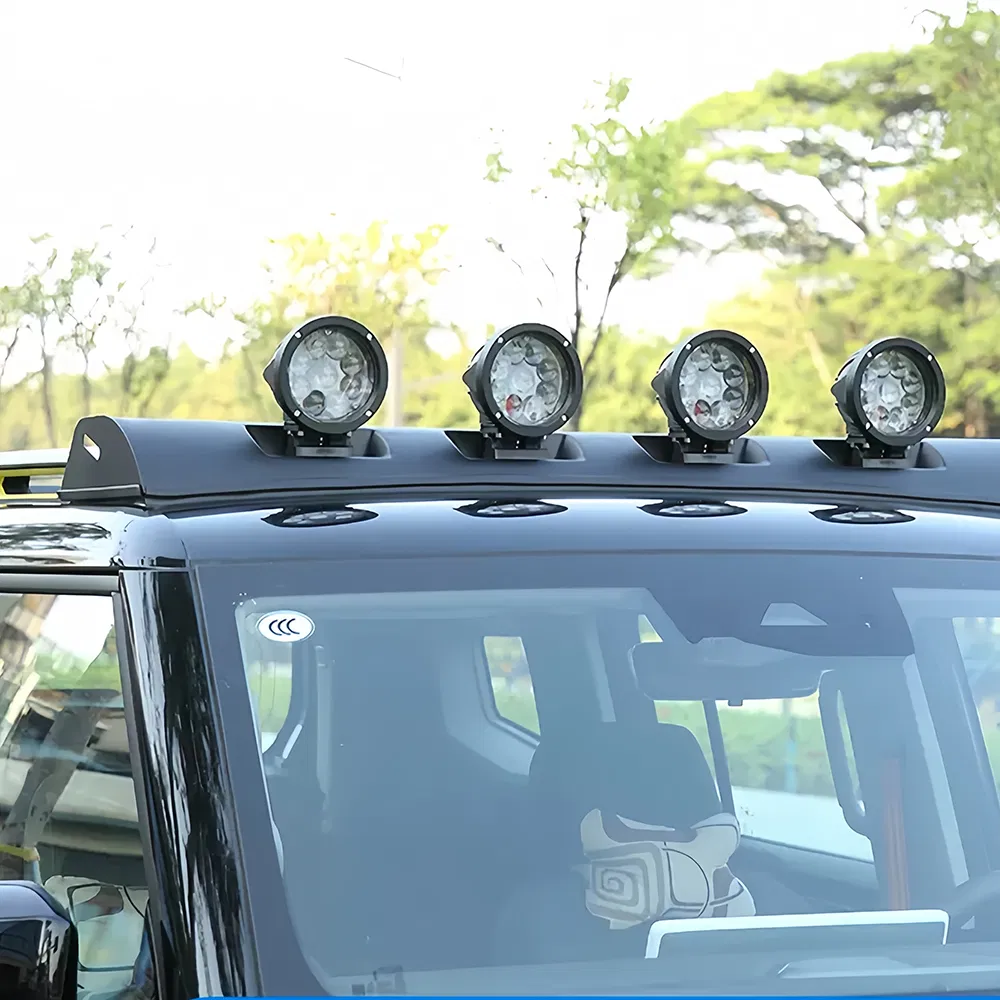 Прямая замена текстурированной черной крыши-прожектора для Jetour T2 2023