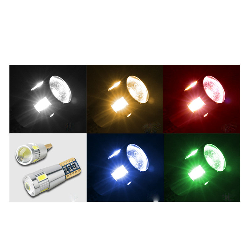 Светодиодная лампа T10 6SMD для поворотников