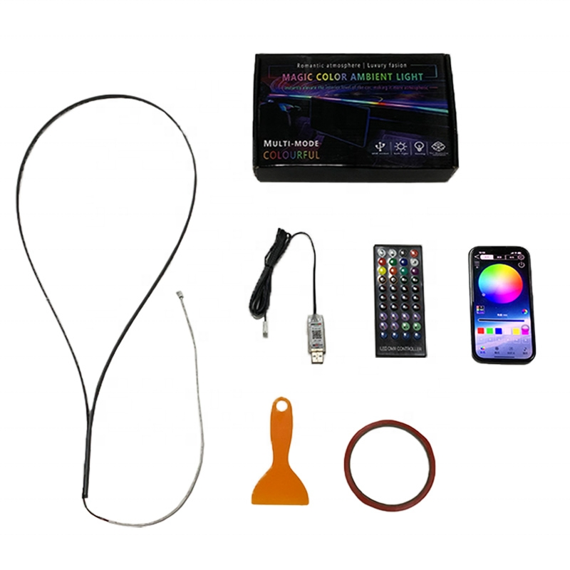 USB-лента для подсветки салона авто 1.2 м