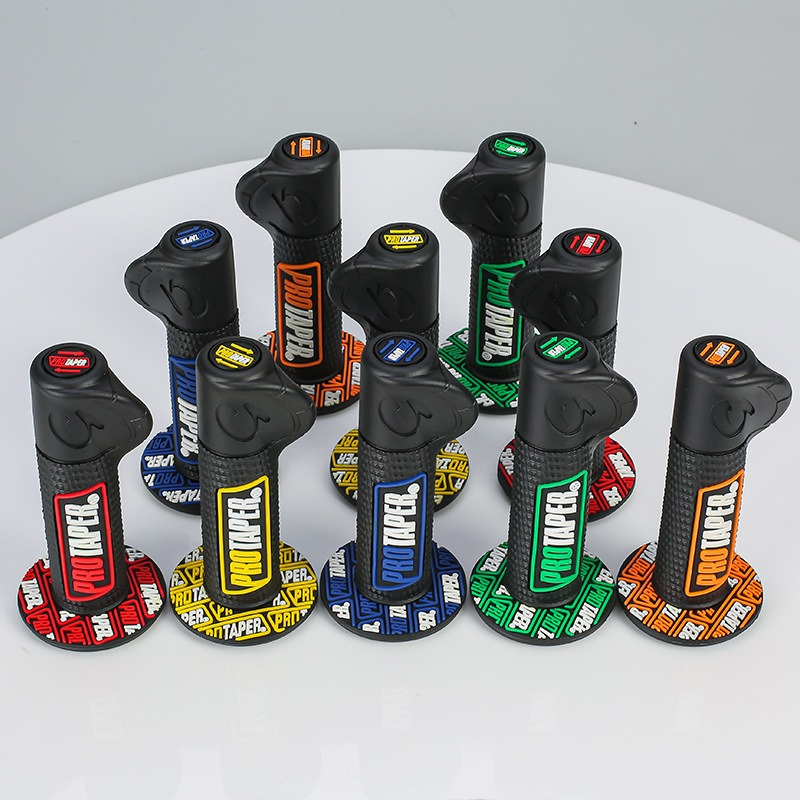 off-Road Motorcycle Handle Grips 3D Large Knob Silicone Grip Covers for Enhanced Anti-Slip & Comfort