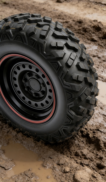 DJ1001 At25X8-12high-Quality 25X10-12 ATV Tyres for Superior Traction and Control All-Terrain Universal ATV Tire
