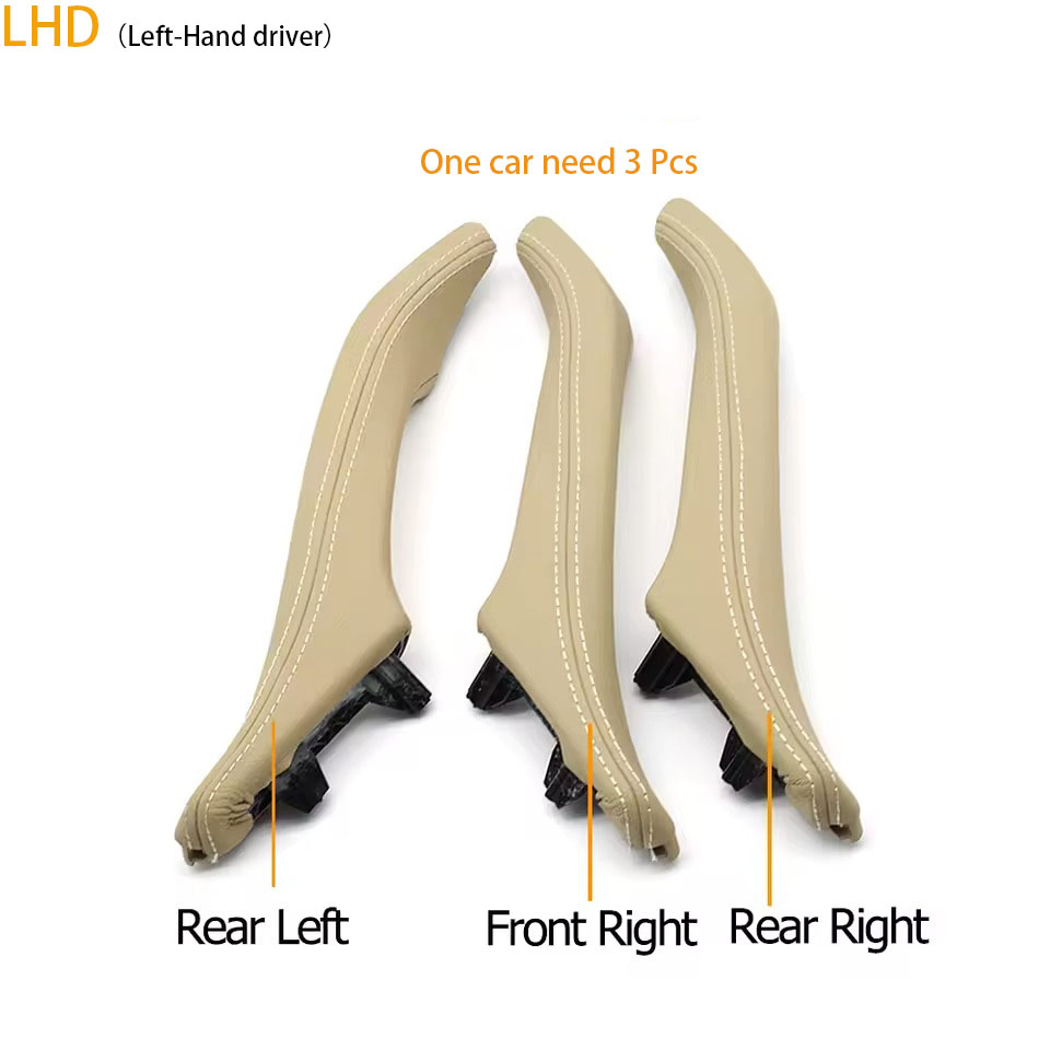 Car Accessories Door Leather Pull Handle Assembly for BMW 5 Series F10 F11 F18