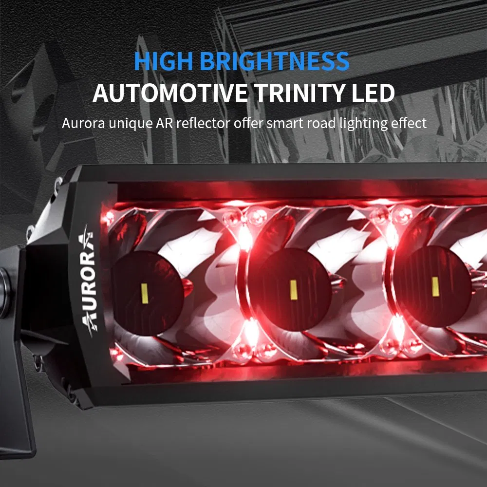 New Multi Car Offroad Light Bar RGB LED Jeep UTV ATV Light Bar