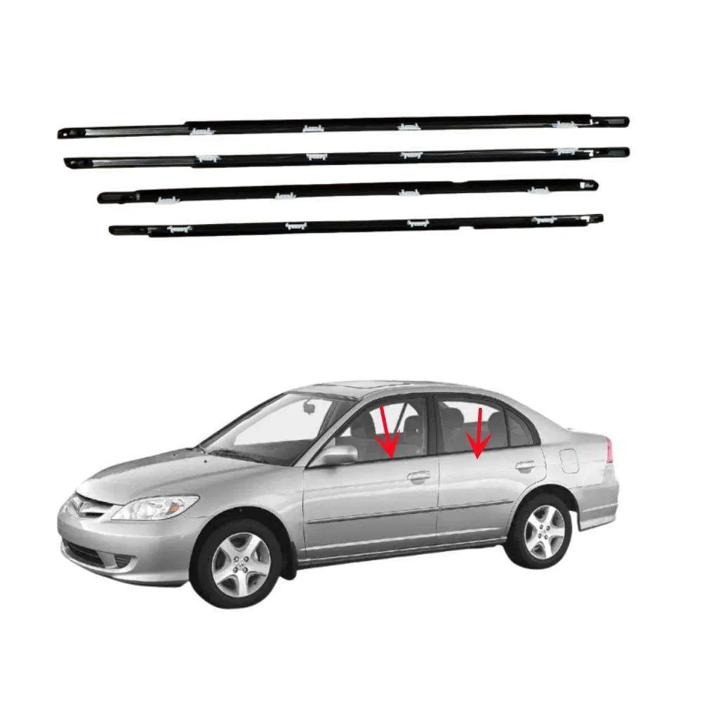 Уплотнитель двери и окна для Honda Civic 2001-2005