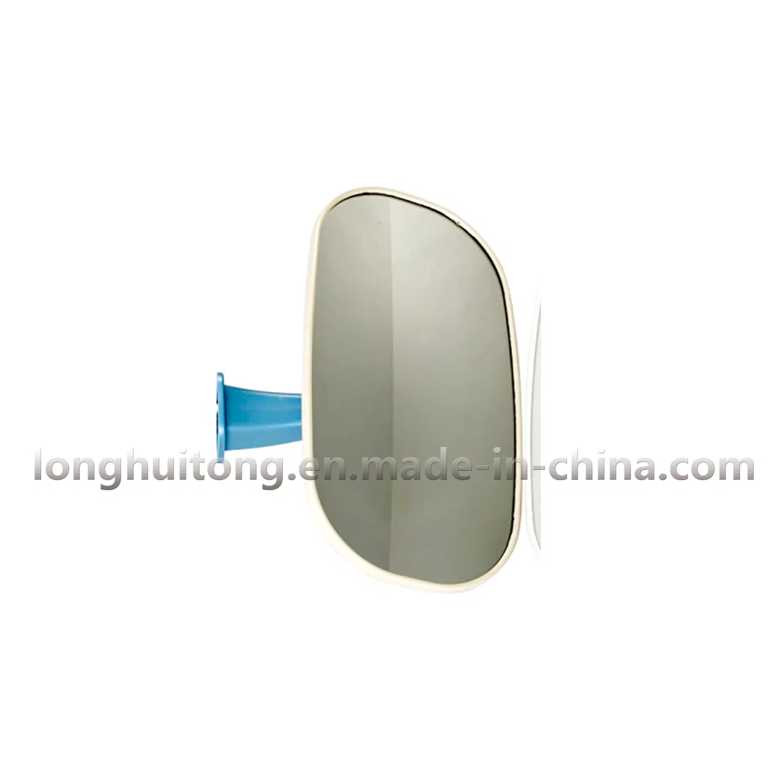 Safety Curved Wide-Angle Rearview Mirror - Reduces Nighttime Glare Lightweight Construction