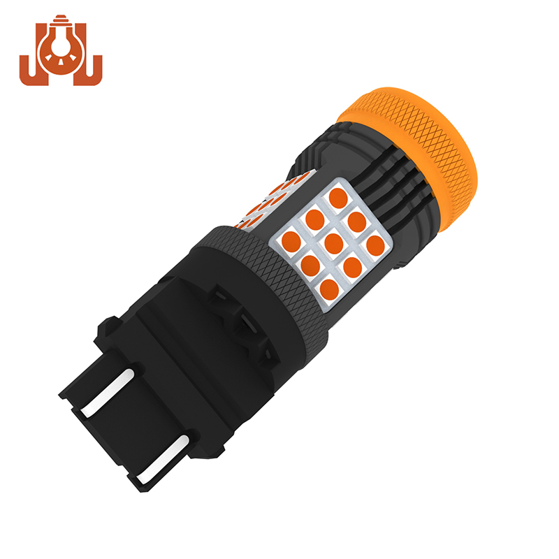 Красная светодиодная лампа для авто 3157 4257 7443