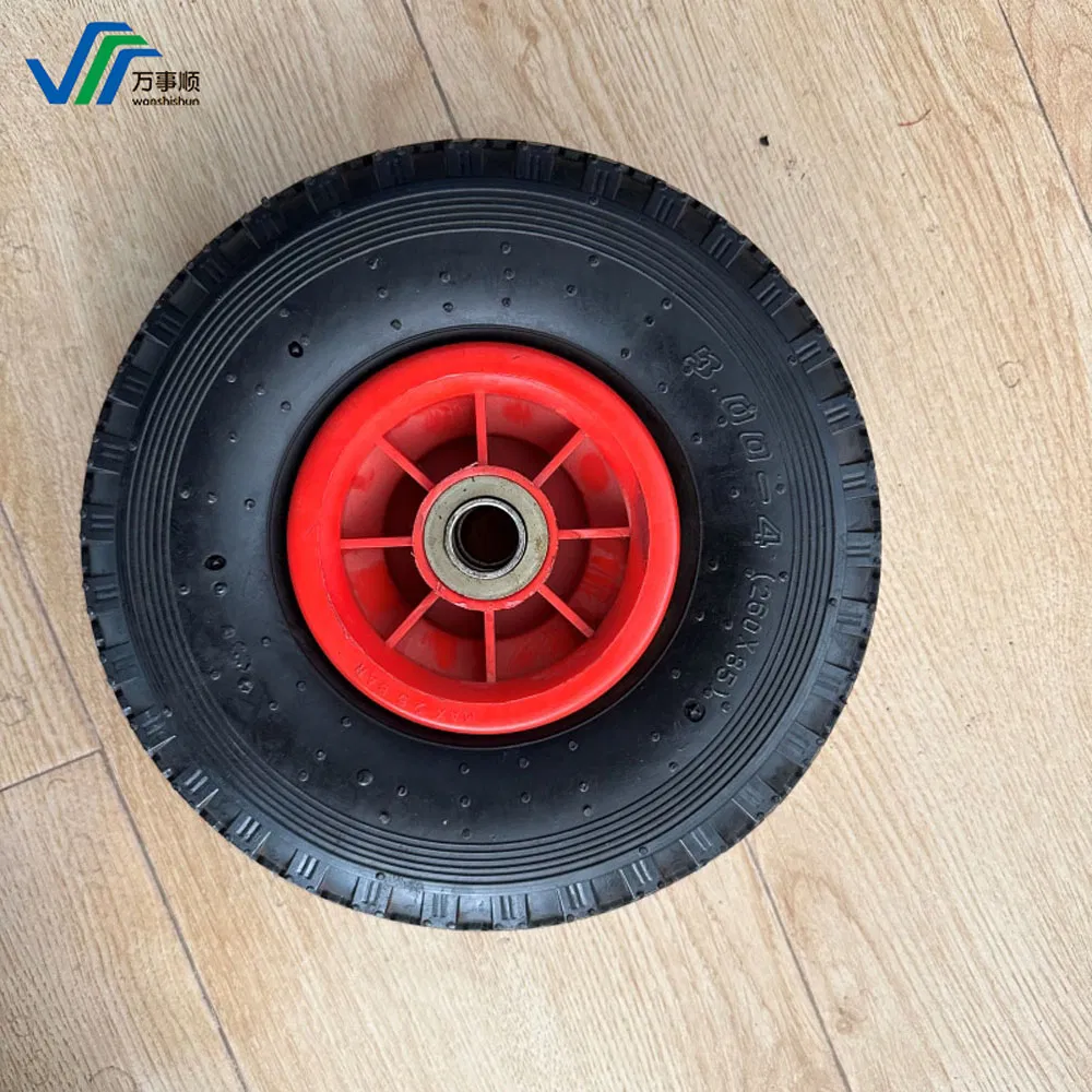 OEM New Trolley Air Tyre Wheel Barrow Tire for Industrial Ind/Agricultural/Pneumatic 300-4