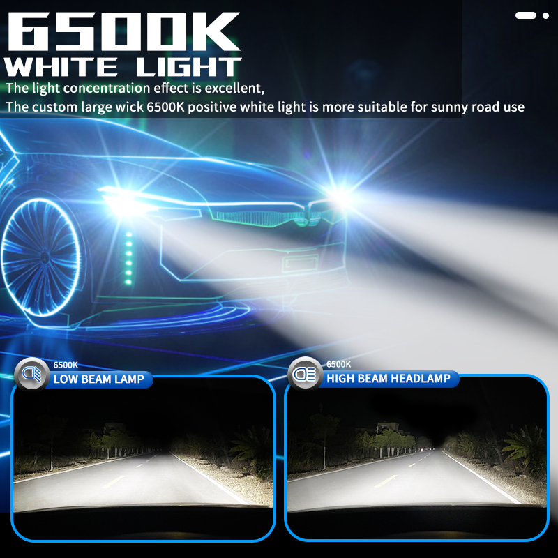 Светодиодная лампа H4/H7 Dual Color 3000K/6000K