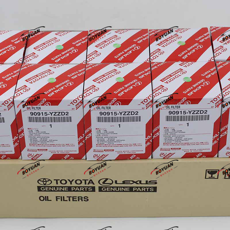 Engine Oil Filter 90915-Yzzd2 Is Applicable to Corolla Land Cruiser Prado Crown RAV4