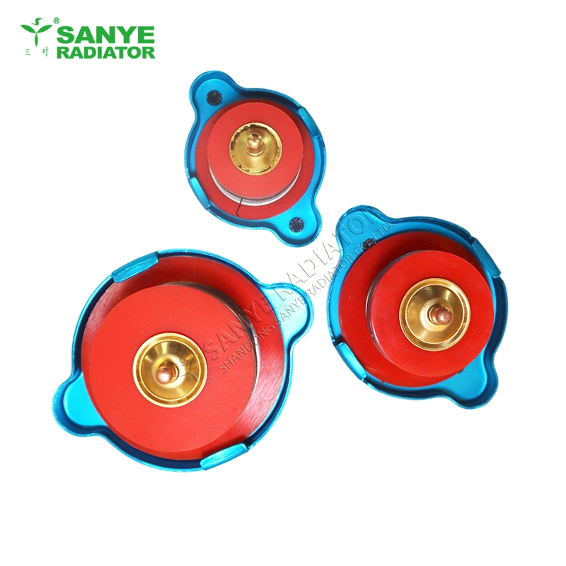 Large with Thermometer Dial 5X9.2X7.2 (cm) Pressure Resistant Visible Car Radiator Cap for Water Tanks