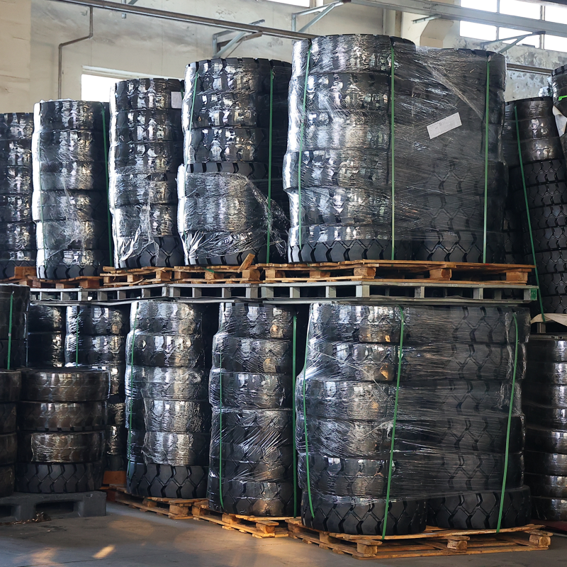 Versatile Forklift Truck Tires in Multiple Size Options