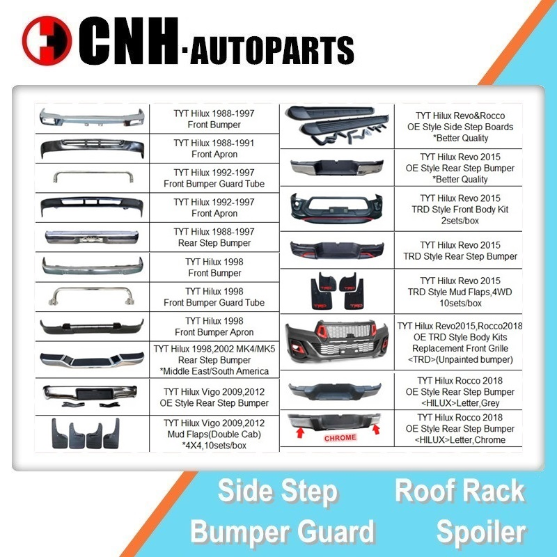 Rear Bar Step Bumper for Fd Ranger 2012-2020 T6 T7 T8