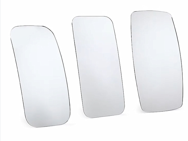 Factory Price Truck Side Mirror Glass 1.8mm 2mm Aluminum Coating Convex Mirror Glass Motorcycle Car Rearview Mirror