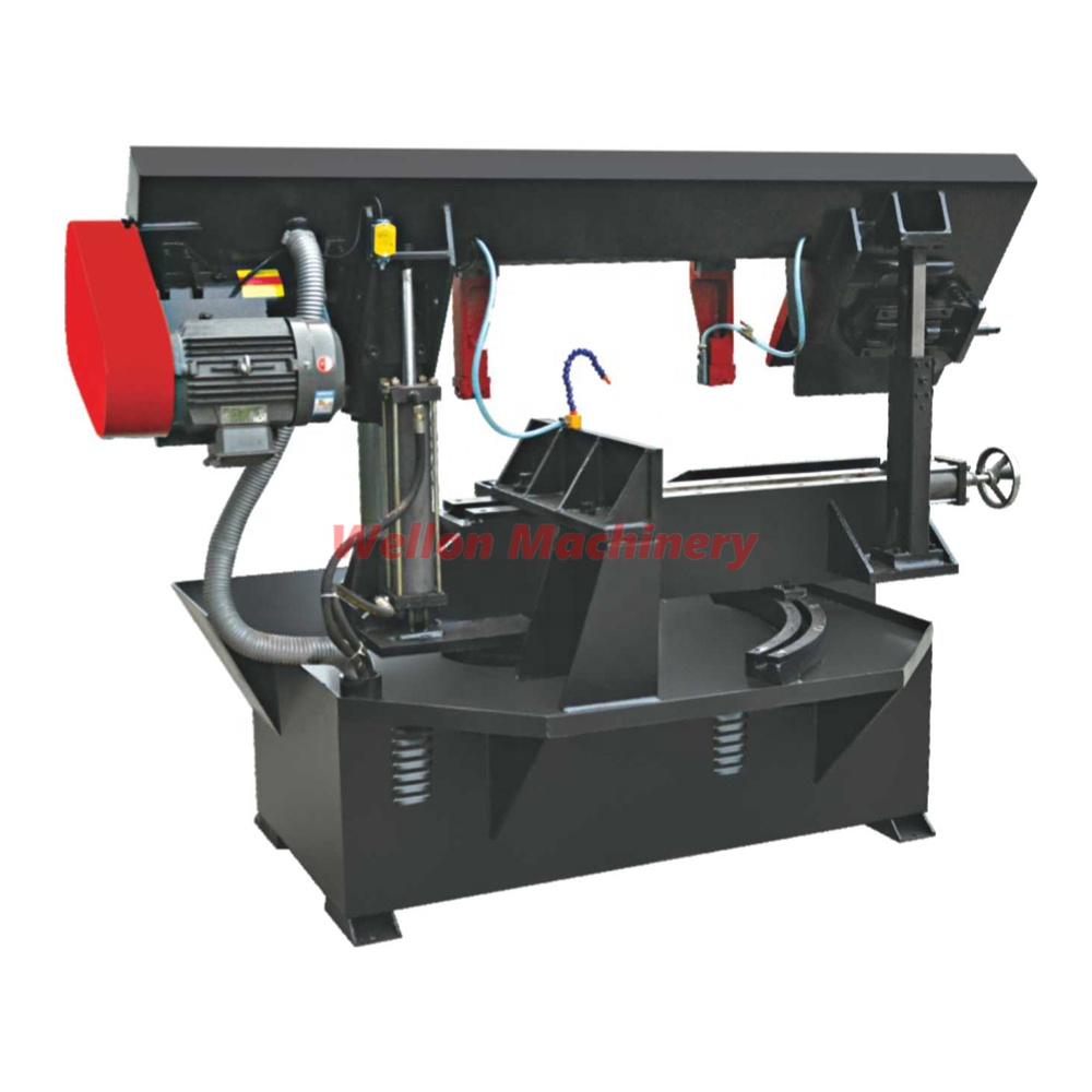 Ленточная пила GW4230/GW4235 с поворотным угловым режущим механизмом