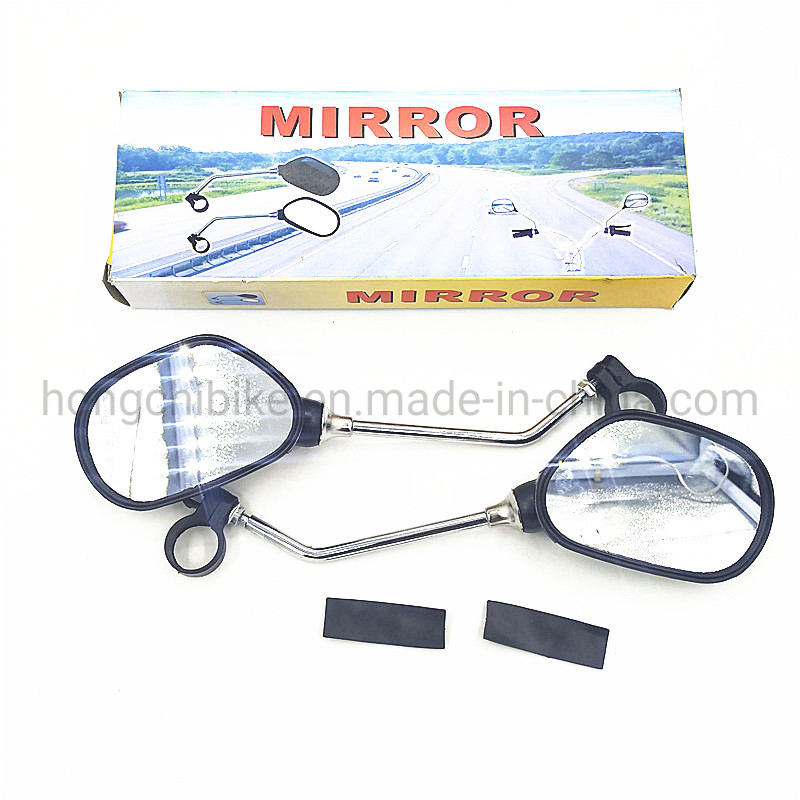 Bicycle Rear View Mirror with Reflector Cycling Equipment Rearview Mirror