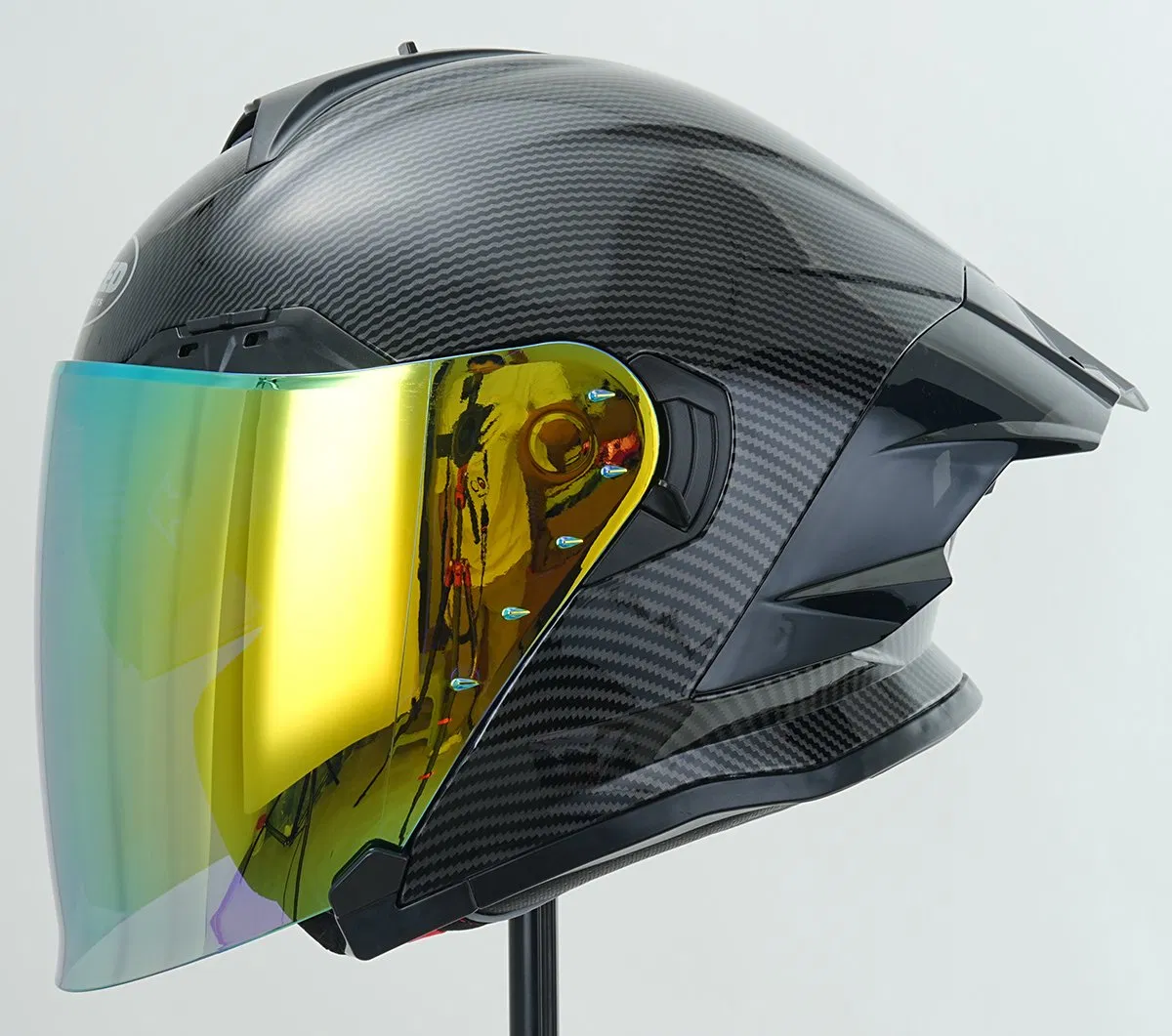 DOT Approved Dual Visors Open Face Full Face Motorcycle Helmet