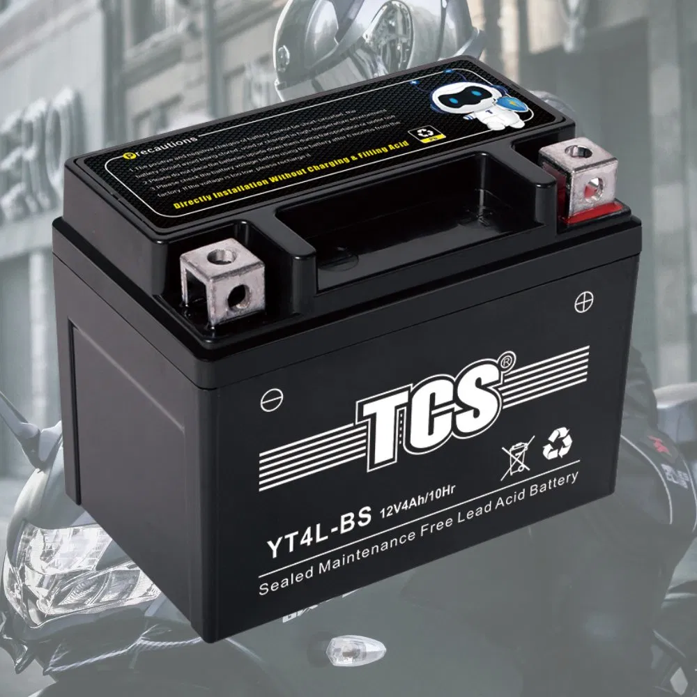 Small 12 Volt Best Agm Gel 12V 4Ah Motorcycle Battery