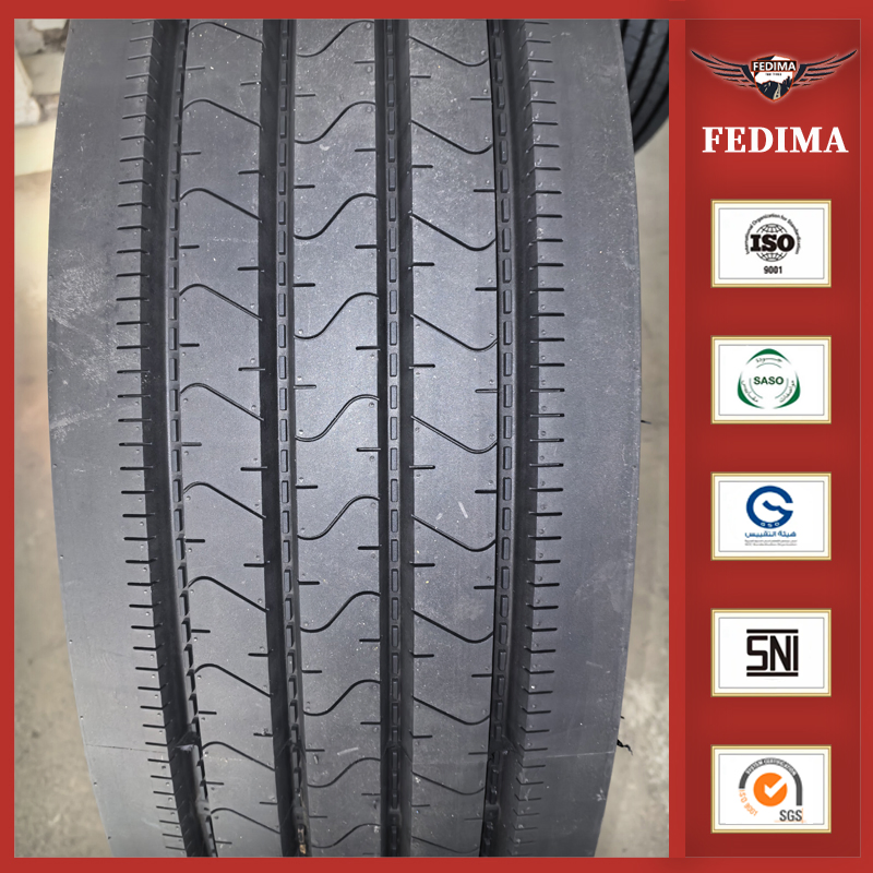 Fedima/Goodyear/Giti 295/80r22.5 18pr Heavy Truck Tyre TBR High Mileage/Heavy Load Capacity