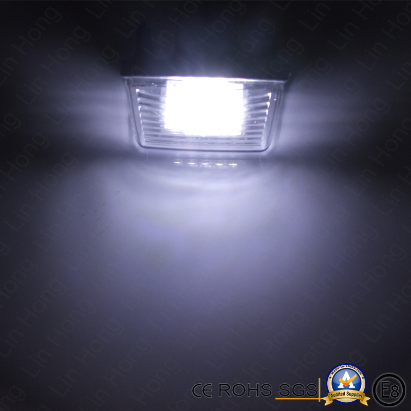 Светодиодный фонарь подсветки номера для Peugeot