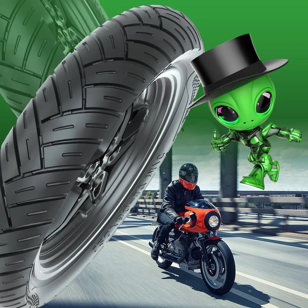 Мотошина бескамерная 17 дюймов, универсальный протектор