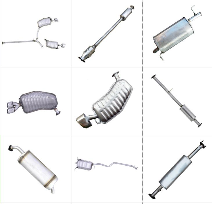 Глушитель выхлопной трубы для Hyundai Elantra