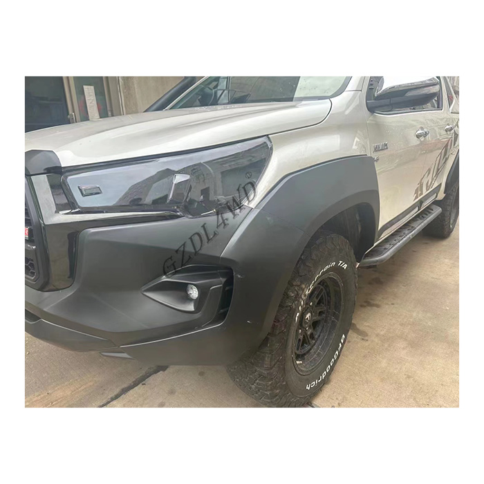 2023 Gr Sport Front Bumper Kit Suit Hilux Revo Rocco 2015 2021 Upgrade Facelift Front Body Kit