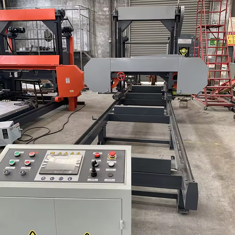 Horizontal Band Saw Machine for Wood, 900mm Large Size
