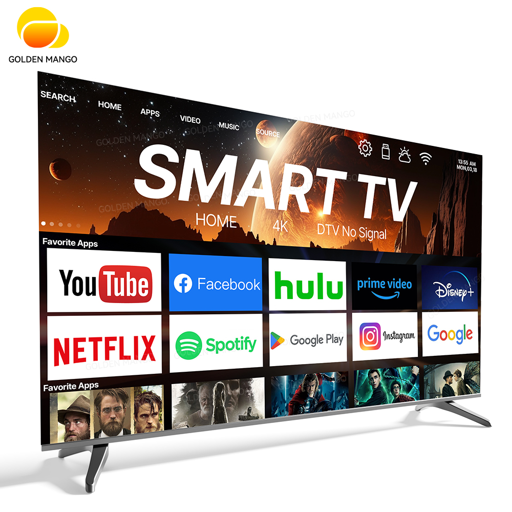 Лидер продаж. Бескаркасный светодиодный Smart TV 55/65/75 дюймов для дома