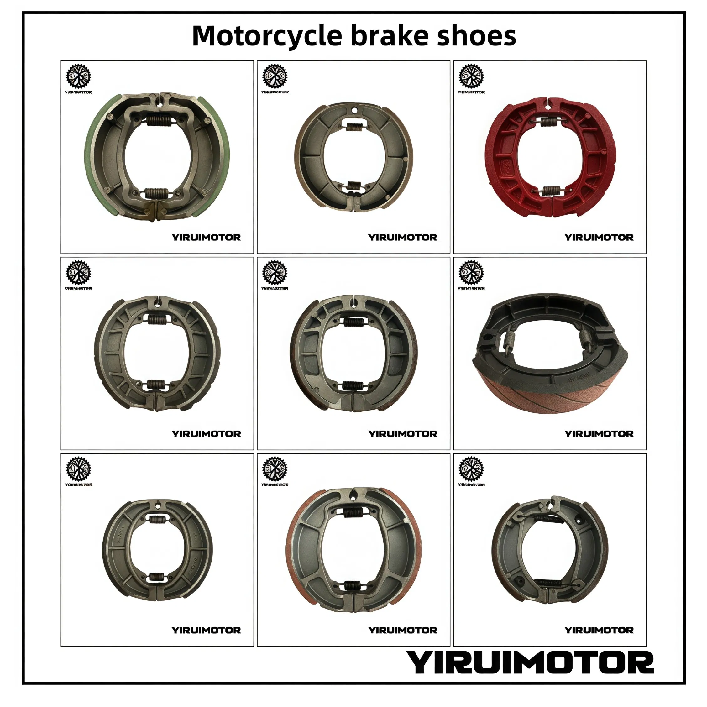 Тормозные колодки для мотоцикла YIRUIMOTO