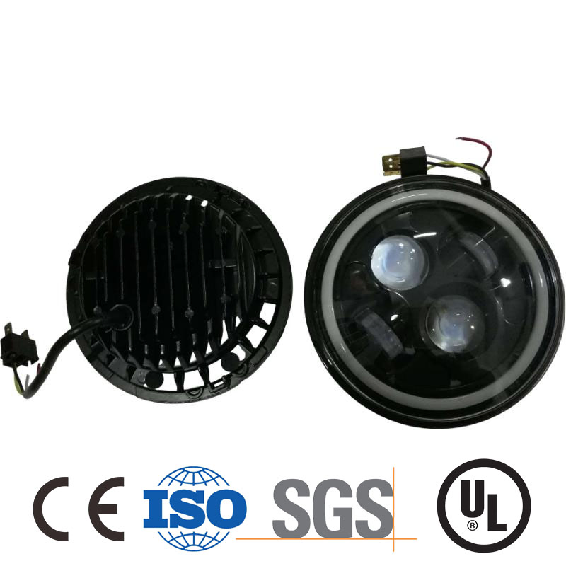 Круглая LED фара 7 дюймов для Harley Davidson