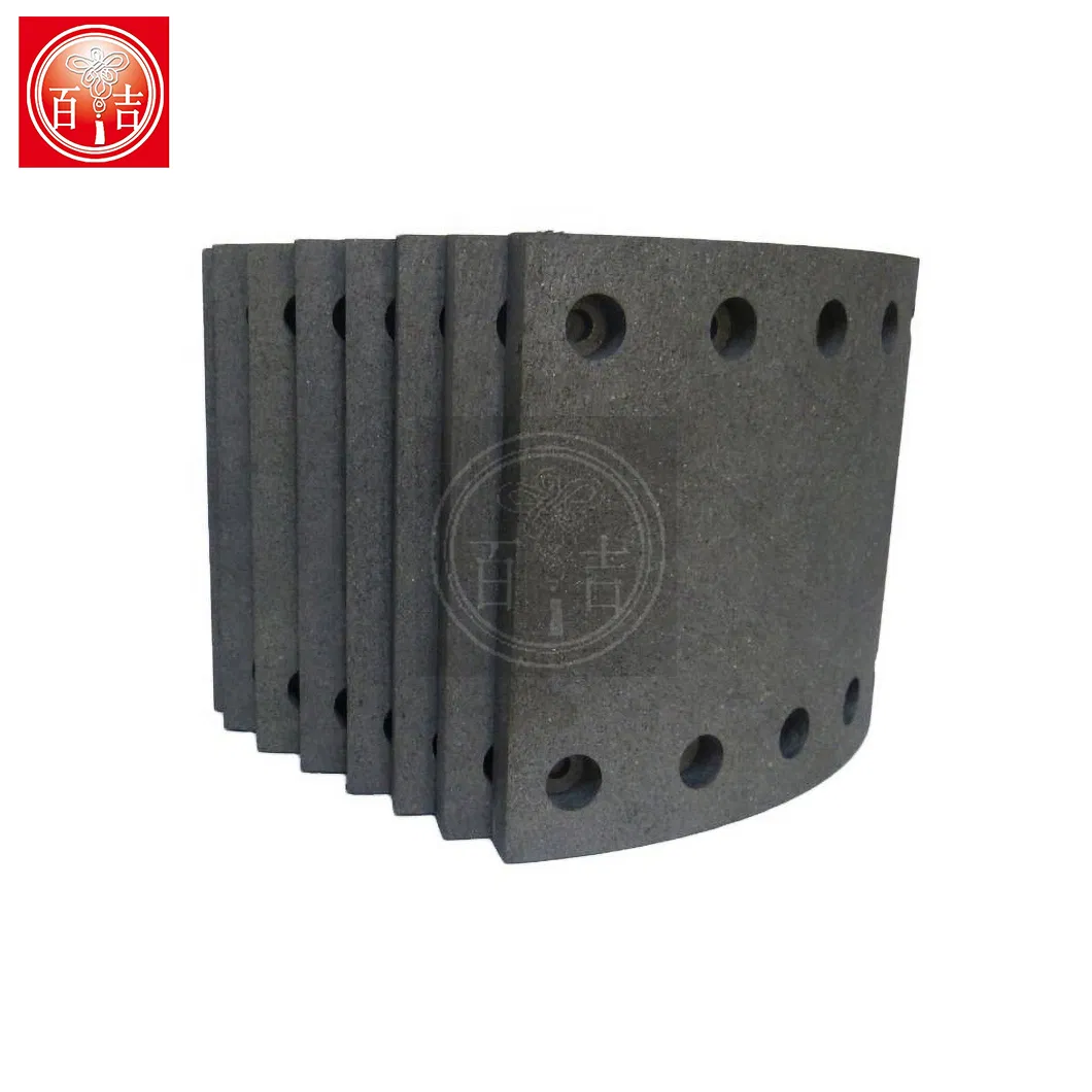 Baiji Asbestos Brake Lining Manufacturers Non-Asbestos China Heavy Duty Truck Brake Lining