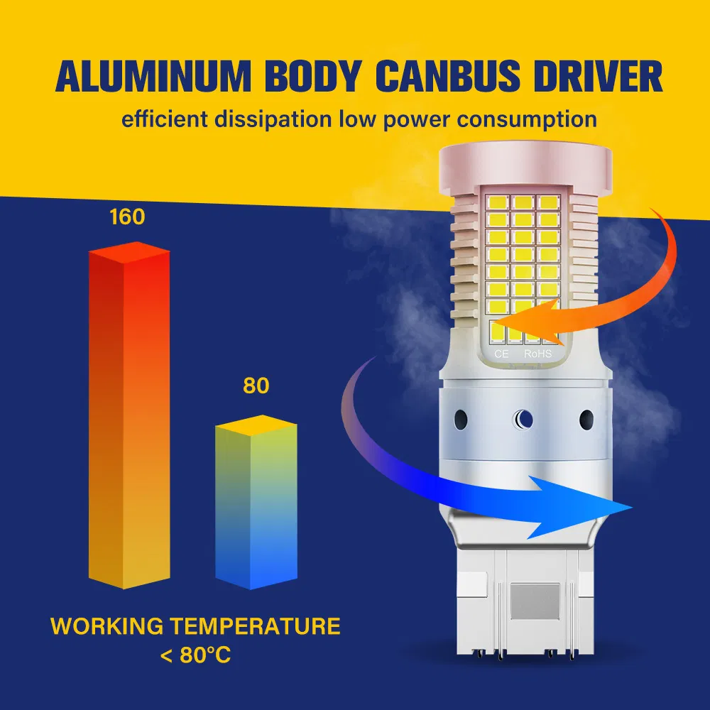 Светодиодная лампа BKR 1156/1157 для поворотников, Canbus