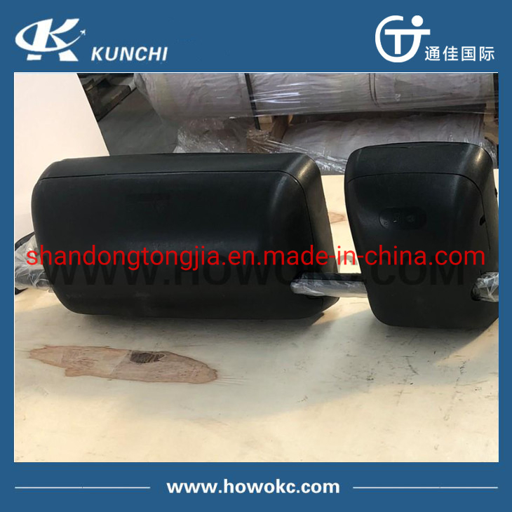 Heavy Truck Cabin Parts Left Rearview Mirror with Wg1642770001, HOWO/Shacman /Foton/FAW/Dongfeng Spare Parts