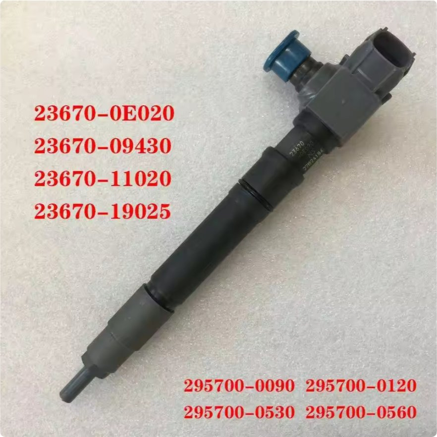 Common Rail Fuel Injector 295700-0560 23670-0e020 23670-09430 23670-11020 23670-19025 for 2gd-Ftv 2.4L for Denso