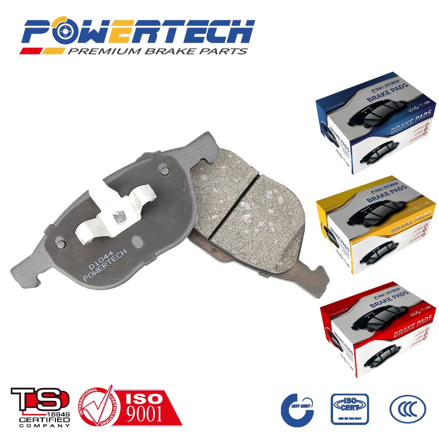 Spare Parts Good Performance Ceramic Semi-Metallic Brake Parts for JAC Changan Gelly Byd Great Wall Chery Lifan Car Brake Pads Chinese Electronic Car Vehicle