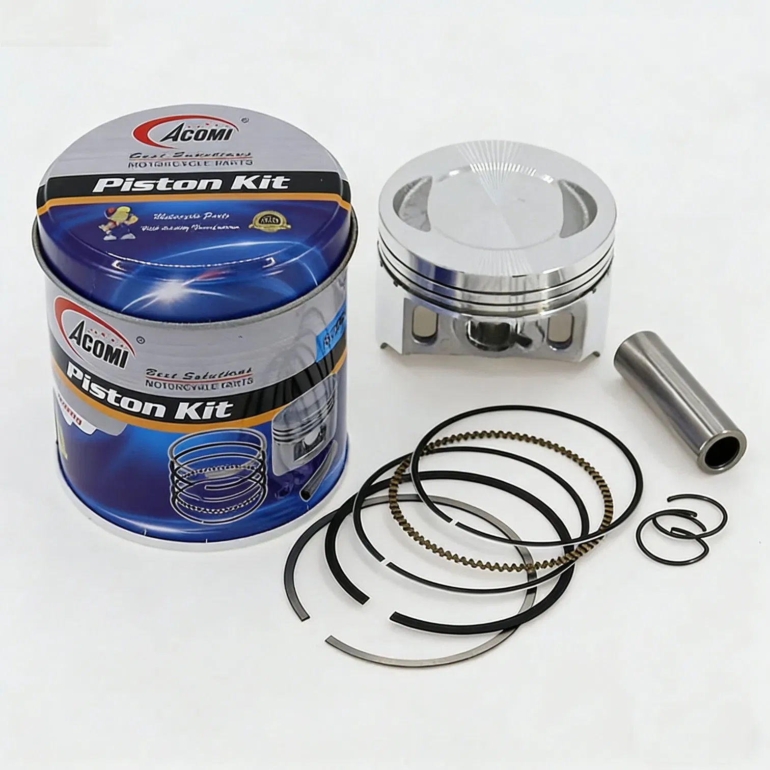 Motorcycle Parts Motorcycle Piston Set Piston Kit Bajaj100 CT100 Boxer100 Motocicleta Repuestos
