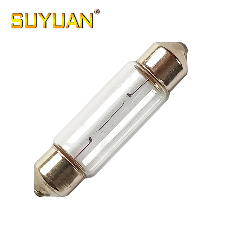 Лампа для авто C5W, теплый белый свет, 12V