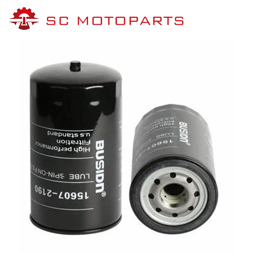 Truck Auto Oil Filter Hiino Oil Filter Element 15607-2190 P502364 Lf16226 S156072190 Iron Shell Filter Element