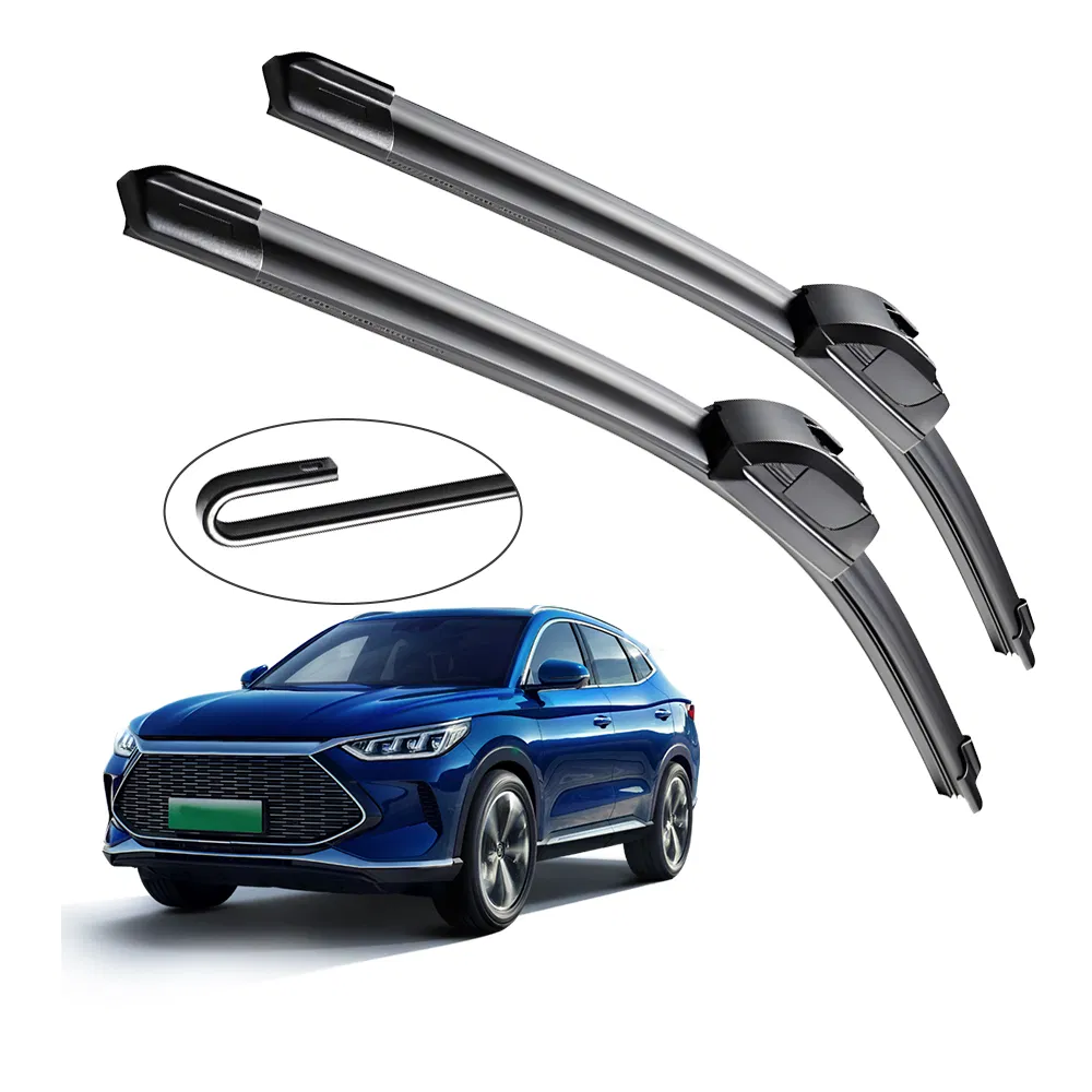 Anti-Rust Universal Windshield Wiper Blade with Electrophoretic Treatment