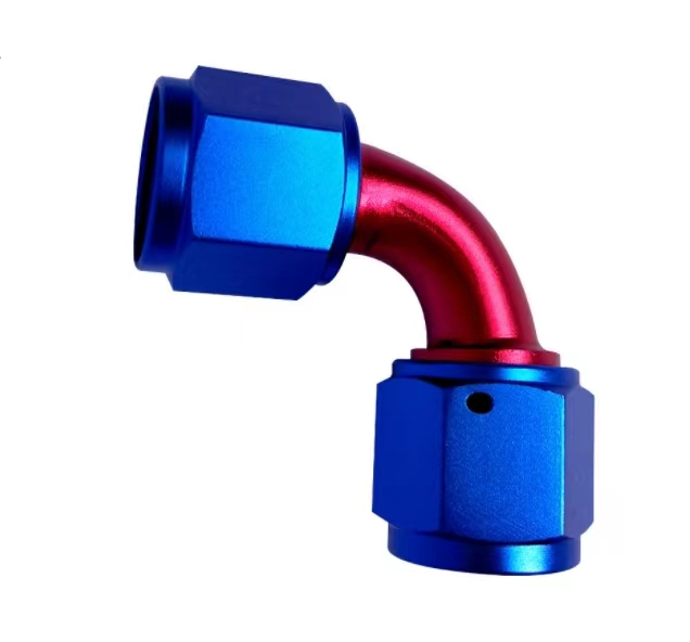 Угловой фитинг AN для масляной системы 90 градусов