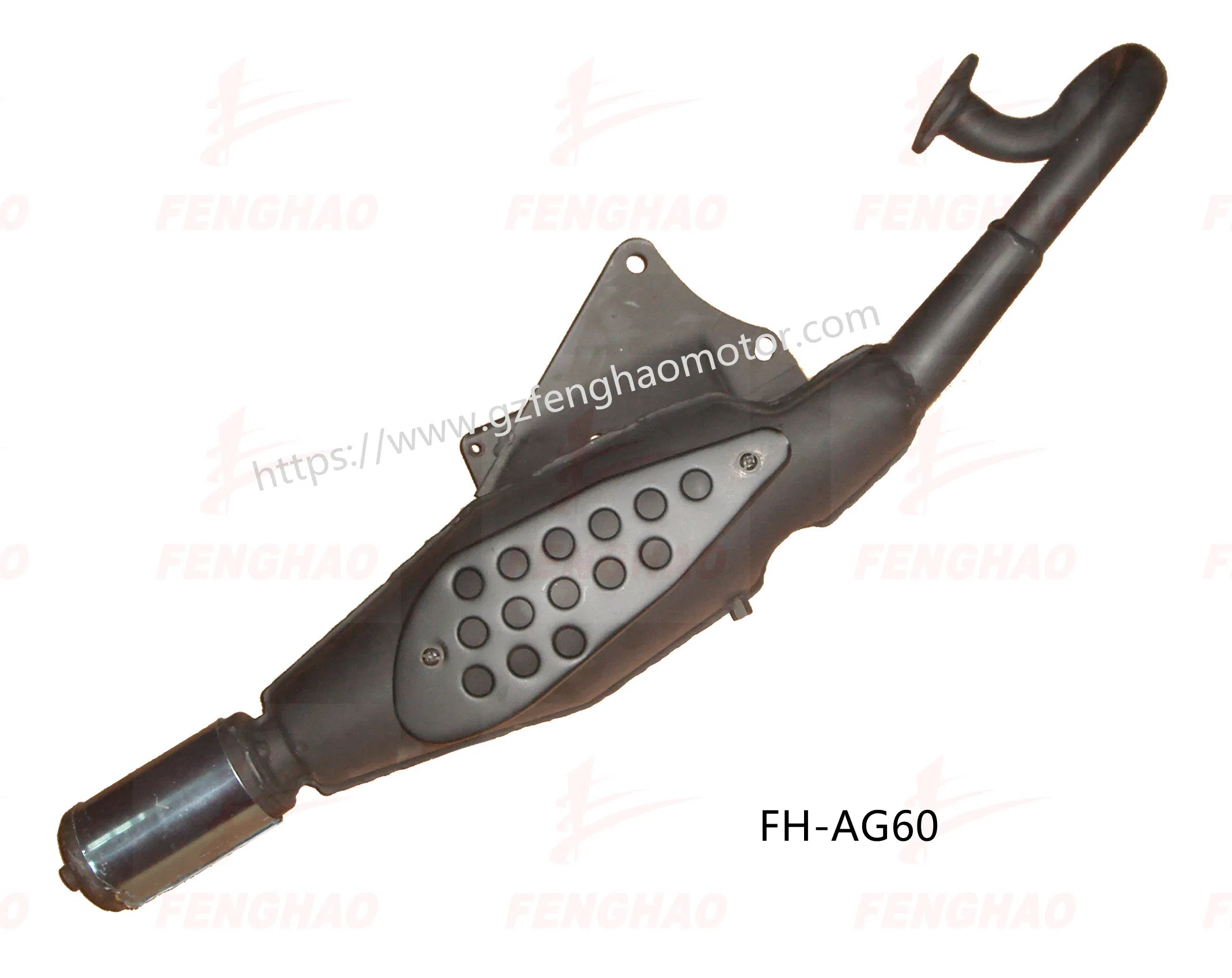 Глушитель для мотоциклов Suzuki AG50/AG60/Lets50/An125