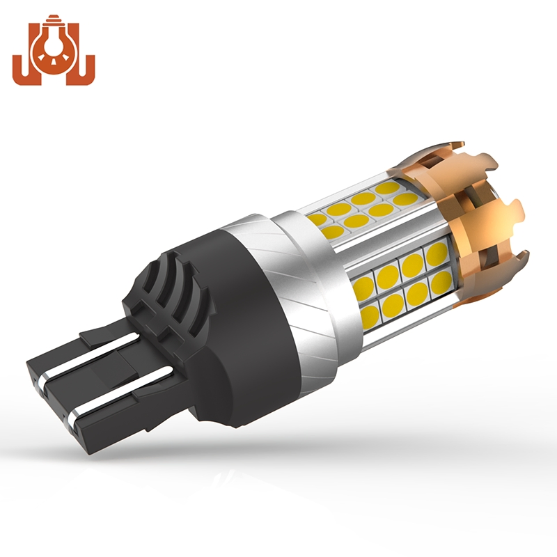 Светодиодные лампы поворотников 7440/7443 Amber для авто