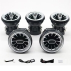 Car Ambient Light for Mercedes Benz Old a/B/Cla/Gla Class Interior LED Car Lights 64 Colors Turbine Air Outlet Light