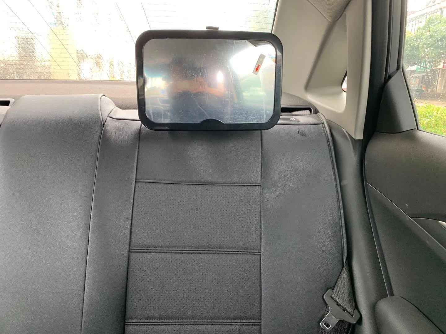 Universal Fit Anti-Glare Mirror Heated Defrost Tool-Free Car Rearview Mirror