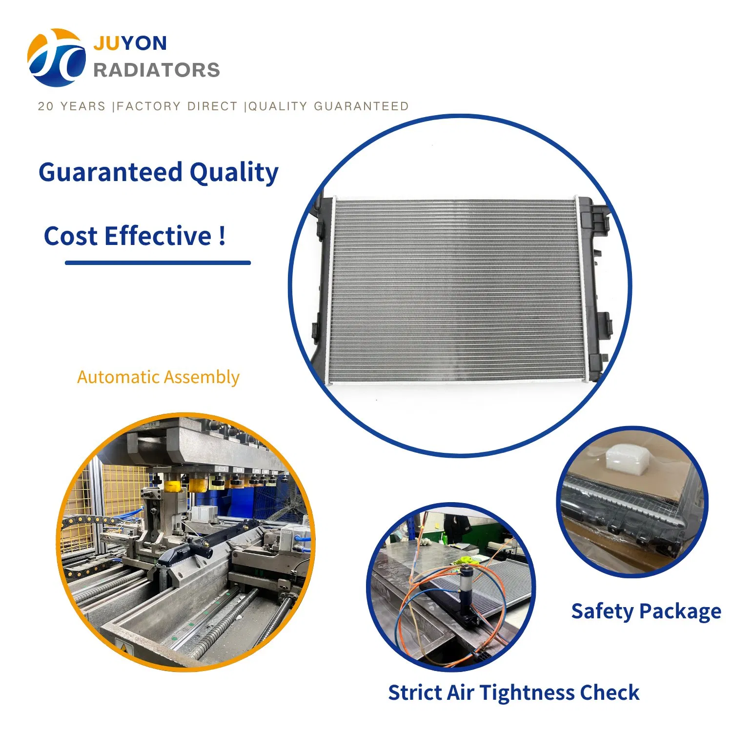 Радиатор охлаждения для Toyota Corolla 2008