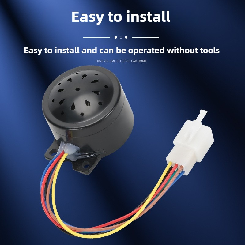 Электронный клаксон для электровелосипеда и трицикла 48В/72В