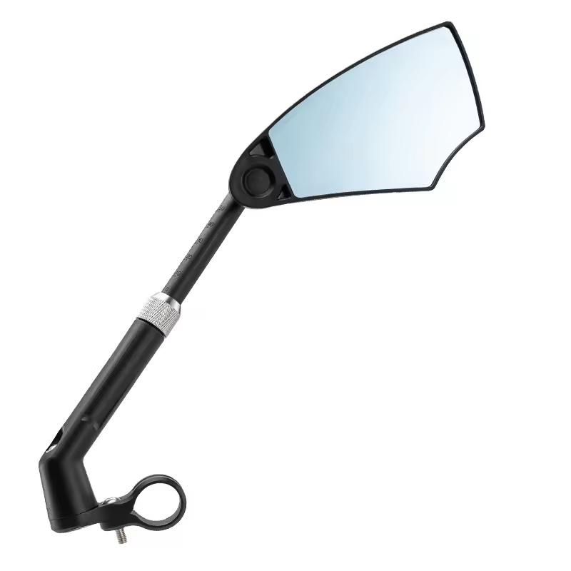 360 Degree Rotating Adjustable Bike Rearview Mirror Adjustable Telescopic Reflective Riding Mirror