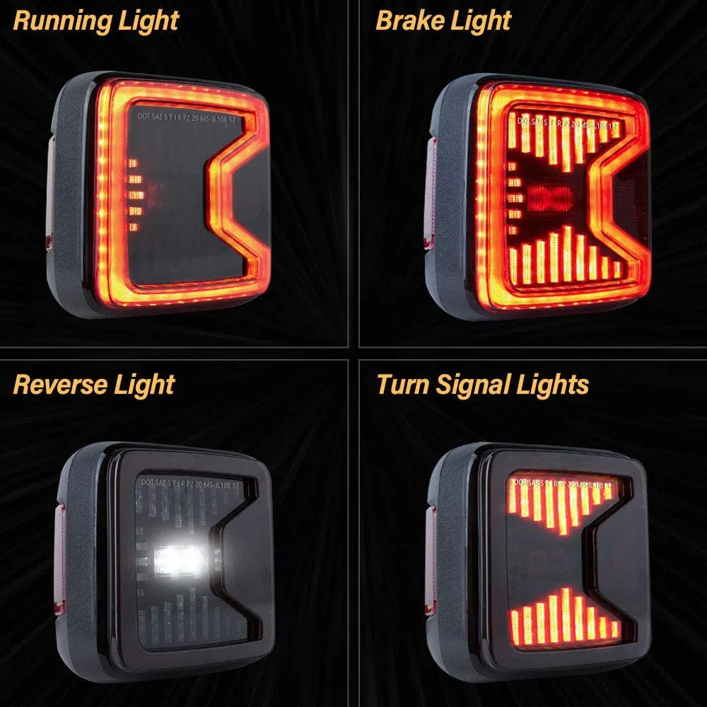 Depo Auto LED Tail Lamp Jeep Jk Light