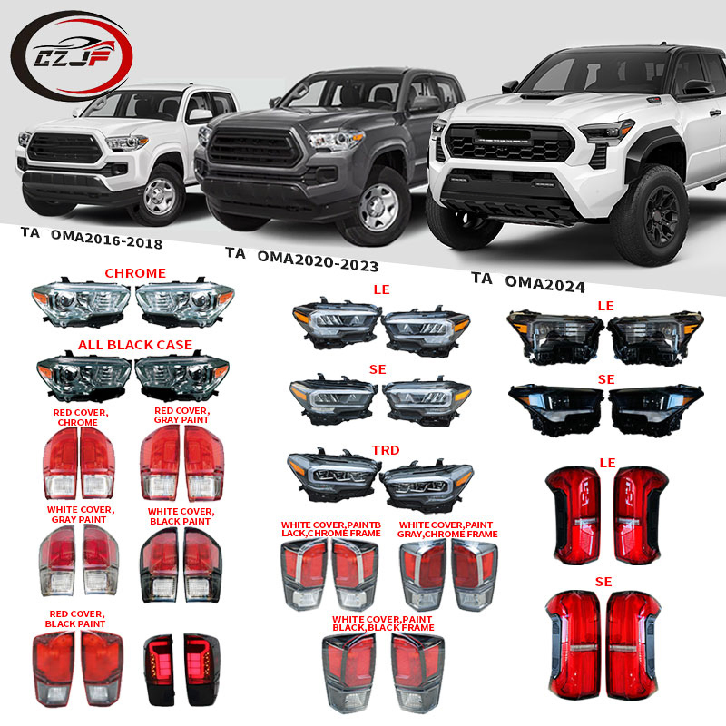 Czjf New Car Parts Front Bumper for Tacoma 2023 2024 Body Parts